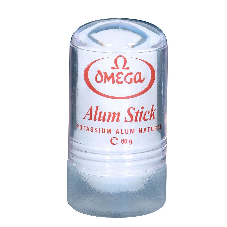 Omega Alum Stick (60g) Travel Size Alum Stone / Block