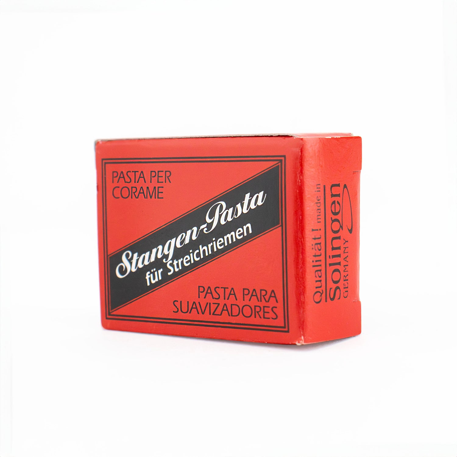 Honing paste for razorstrops