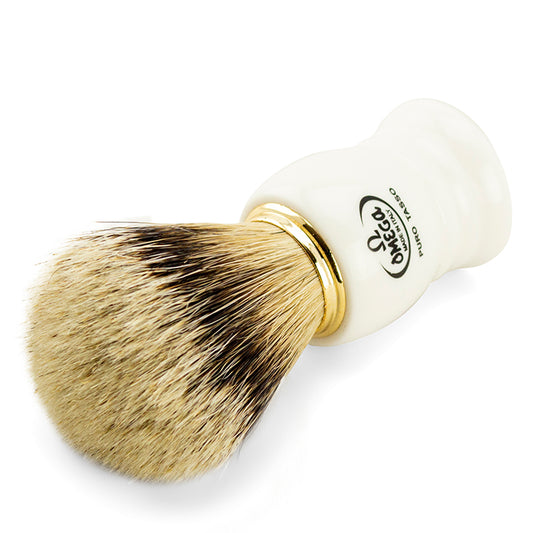 Omega 641- White Brush (Badger)